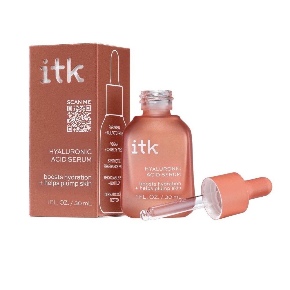 ITK In The Know Hyaluronic Acid Serum Lot Of 2 Brand New
